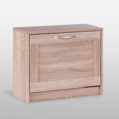 Тумба для обуви Гуд ЛАКК СИРИУС 60x25x48 см, бежевая, дуб сонома 2.02.10.420.3