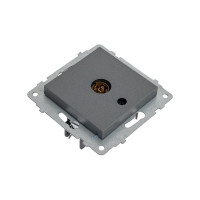Телевизионная розетка OVIVO Loft оконечная дымчатый 600-000311-225