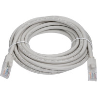 Прямой патч-корд VENTION UTP cat.6, RJ45 - 5м. Серый IBEHJ