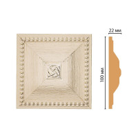 Цветная вставка Decomaster 100x100x22 мм D209-13