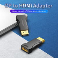 Адаптер-переходник DisplayPort 20M > HDMI F 4K VENTION HBPB0