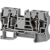 Клеммный безвинтовой зажим TDM ELECTRIC зкб 16мм2 100а серый SQ0822-0141