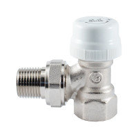 Термостатический клапан радиатора PROFACTOR угловой, 1/2 PF RVT 382