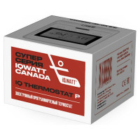 Терморегулятор для теплого пола IQWATT IQ THERMOSTAT P программируемый, с ЖК-дисплеем, слоновая кость 402