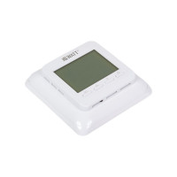 Терморегулятор для теплого пола IQWATT IQ THERMOSTAT P программируемый, с ЖК-дисплеем, белый 405