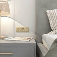 Рамка на 3 поста WERKEL шампань a052314