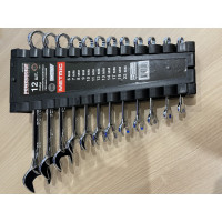 Набор комбинированных гаечных ключей TORGWIN powerbuilt 6, 8, 10, 12, 13, 14, 17, 19, 22, 24 мм, 10 шт. YWT8512R