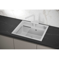 Кухонная мойка из кварца GRANULA KS-6003 АРКТИК