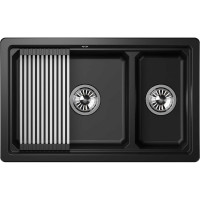 Кухонная мойка из кварца GRANULA KS-7304U ШВАРЦ