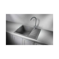 Кухонная мойка GRANULA Standart ST-5803 графит 5803, ГРАФИТ