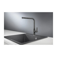 Смеситель для кухни GRANULA GR-2502 графит