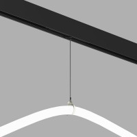 Коннектор для шинопровода Elektrostandard Slim Magnetic Full light черный a062094