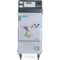 Установка для заправки автомобильных кондиционеров KraftWell автоматическая, фреон R-134a, 120 л/мин., внутр. ёмкость 24,6 л AC2000