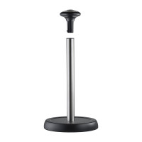 Держатель для бумажных полотенец Smart Solutions Mio 19.5x37 см, черный/хром SS-PTH-IR-BLK-19.5-35.5