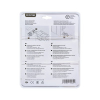 Комплект радиатора PROFACTOR термостатический, прямой, 1/2 PF RVT 385