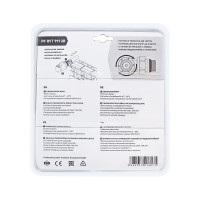 Комплект радиатора PROFACTOR термостатический, угловой, с преднастройкой и уплотнением, 1/2 PF RVT 991UR