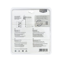 Комплект радиатора PROFACTOR термостатический, угловой, с преднастройкой, 3/4 PF RVT 992