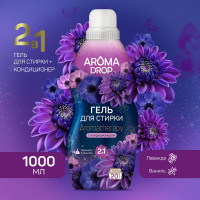 Гель для стирки AROMA DROP 2 в 1 Aromatherapy Лаванда и ваниль, 1000 г 22814 25294