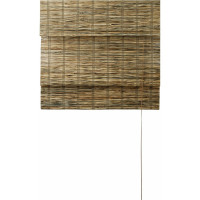 Римская штора ПраймДекор Grass, листья травы, 90x160 45090136