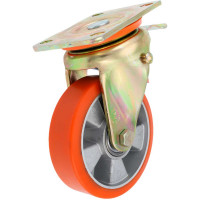 Колесо с поворотной платформой и тормозом EMES ED01ABP150X45F