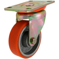 Колесо с поворотной платформой EMES ED01VBP125X40