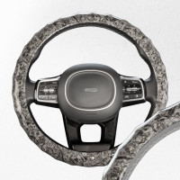 Оплетка SKYWAY Style-1 M серая ПВХ S01110002