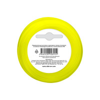 Корд триммерный на подвесе Classic line 2 мм, 12 м, желтый, круг DDE 908-924