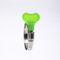 Червячный хомут с пластиковым ключом HG 25-40 мм, 10 шт. 4962022