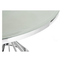 Стол Woodville Twist steel/white 11395