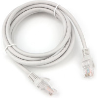 Патч-корд Cablexpert LSZH медный UTP кат.5e, 2м, литой, многожильный (серый), PP30-2M