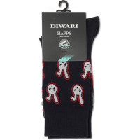 Мужские носки DIWARI HAPPY 20С-37СП, р.27, 142 темно-синий 1001331290030027142