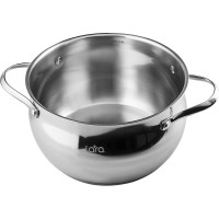 Набор посуды Lara Apple 6 предметов, кастрюли 2.1 л, 3.7 л, 6.1 л LR02-86