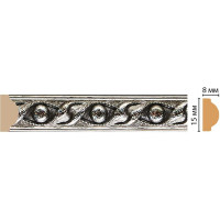 Молдинг Decomaster ДМ 15x8х2400 мм 130-44