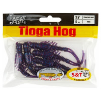 Искусственные съедобные виброхвосты Lucky John LJ Pro Series TIOGA HOG 3.5in 08.90 /S63, 6шт 140195-S63