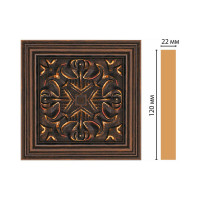 Цветная вставка Decomaster 120x120x22 мм D208-966