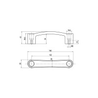 Ручка EMES бугельная со внутренней резьбой PTB1P1306