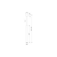Подвесной светодиодный светильник Elektrostandard 7W 4200K (золото) a062430