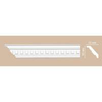 Гибкий плинтус Decomaster 60x55x2400 мм 95126F