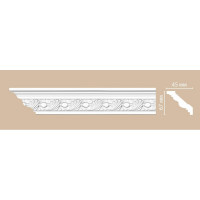 Гибкий плинтус Decomaster 67x45x2400 мм 95861F