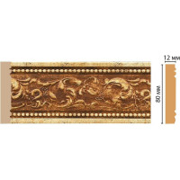 Молдинг Decomaster ДМ 80x12x2400 мм 150-552