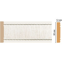 Молдинг Decomaster ДМ 80x12x2400 мм 150-7D