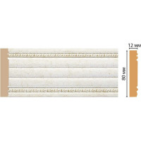 Молдинг Decomaster ДМ 80x12x2400 мм 150-40