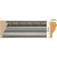 Молдинг Decomaster ДМ 60x22x2400 мм 161-55