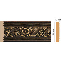 Молдинг Decomaster ДМ 80x12x2400 мм 150-56