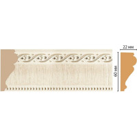 Молдинг Decomaster ДМ 60x22x2400 мм 161-6