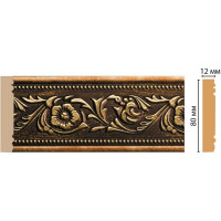 Молдинг Decomaster ДМ 80x12x2400 мм 150-57