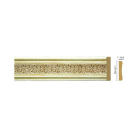 Молдинг Decomaster ДМ 59x11x2400 мм 164-281