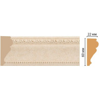 Молдинг Decomaster ДМ 60x22x2400 мм 161-18D