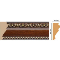 Молдинг Decomaster ДМ 60x22x2400 мм 161-51