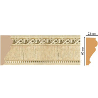 Молдинг Decomaster ДМ 60x22x2400 мм 161-5